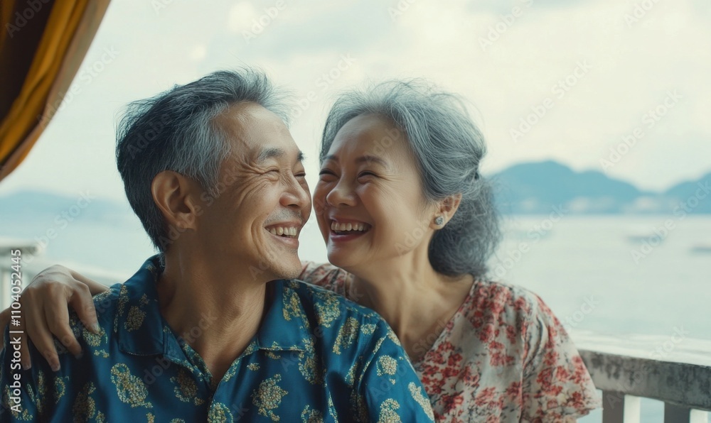 Happy Senior Couple Enjoying Their Time Together Outdoors Happy Senior Couple Enjoying Their Time Together Outdoors