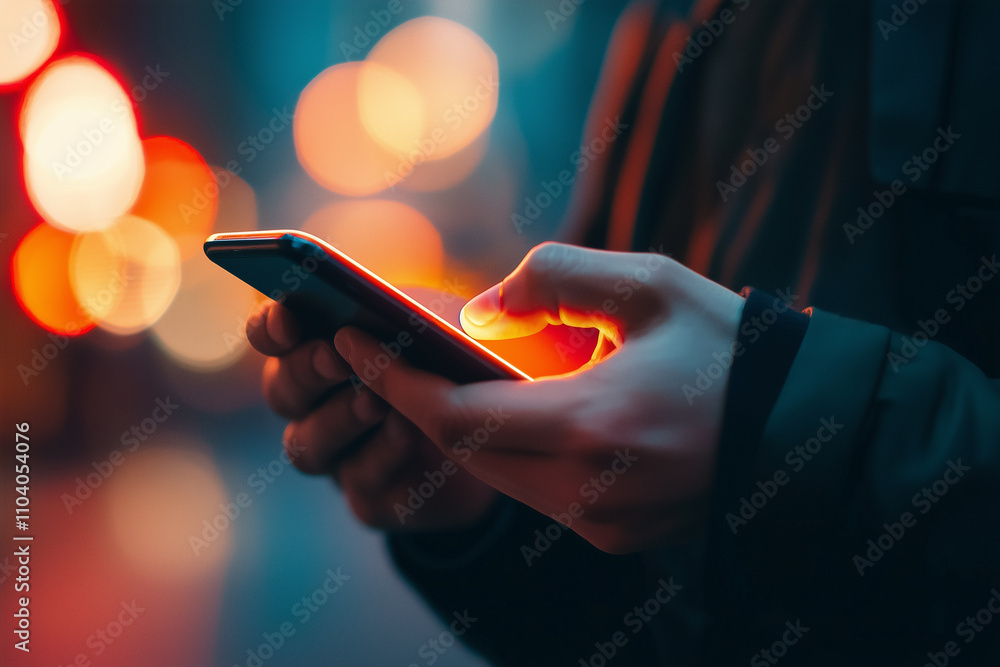 Scammer or Hacker using mobile phone to victim hacking privacy sensitive data, Cyber security cyber crime concept. Scammer or Hacker using mobile phone to victim hacking privacy sensitive data, Cyber security cyber crime concept.