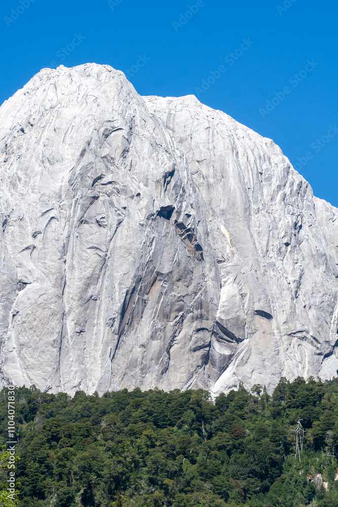 Scenic View from the Cochamó Valley Trek in Southern Chile