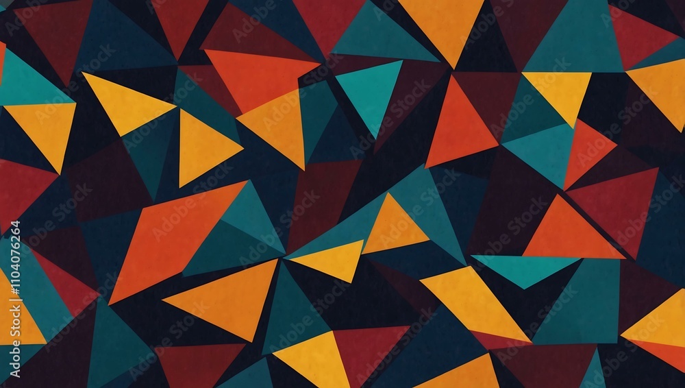 Abstract background with triangles. Abstract background with triangles.