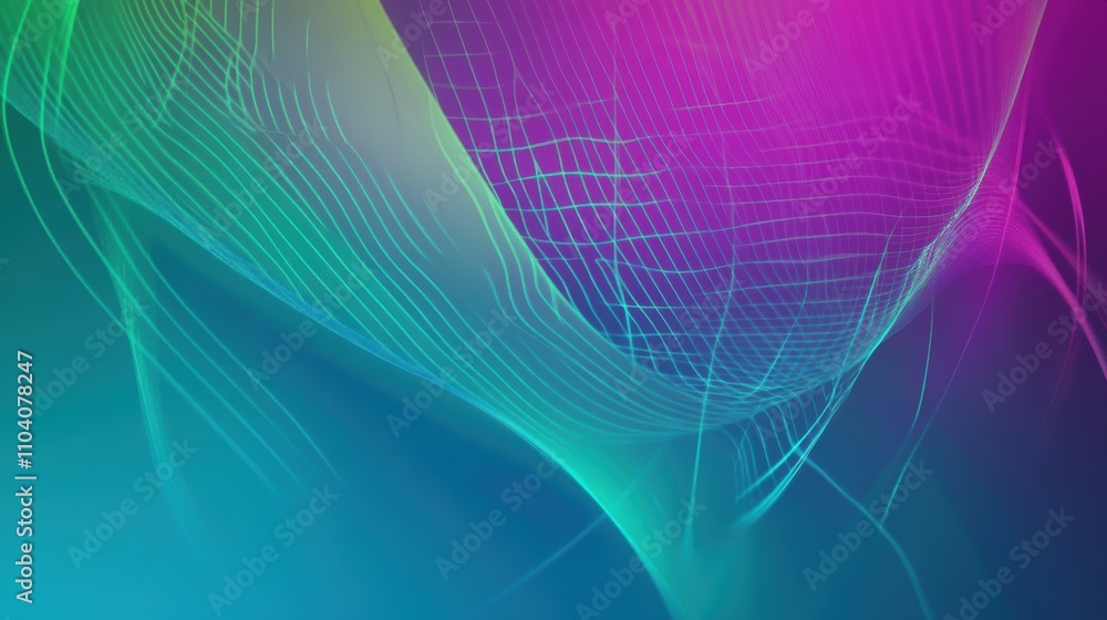 A futuristic design with glowing, intersecting gridlines in electric shades of cyan, magenta, and lime green. The dynamic composition suggests energy and innovation, with vibrant digital flow. A futuristic design with glowing, intersecting gridlines in electric shades of cyan, magenta, and lime green. The dynamic composition suggests energy and innovation, with vibrant digital flow.