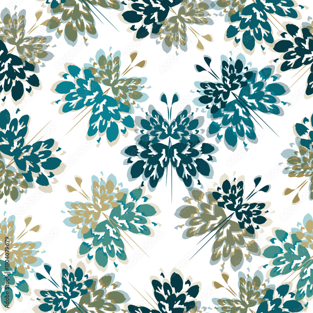 seamless floral pattern seamless floral pattern