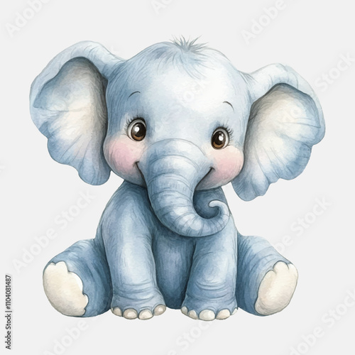 baby elephant cartoon