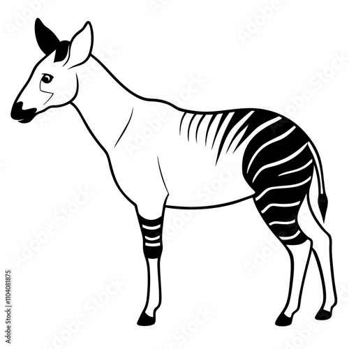 okapi vector illustration