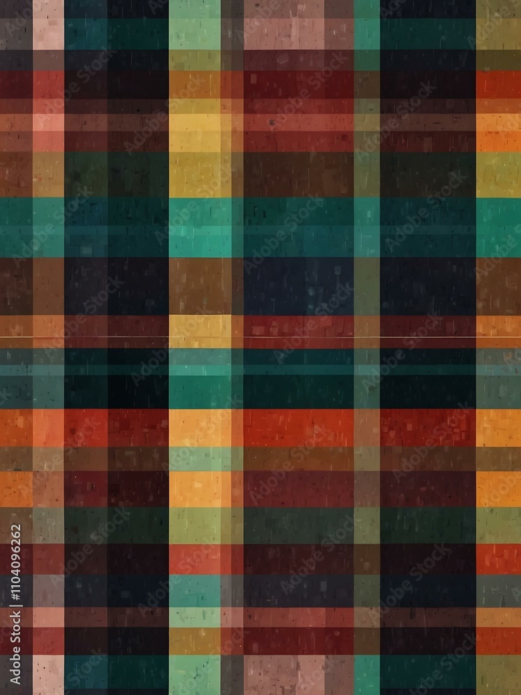 Abstract geometric pattern in generative art. Abstract geometric pattern in generative art.