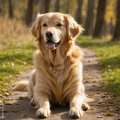 Golden and Labrador Retriever dog