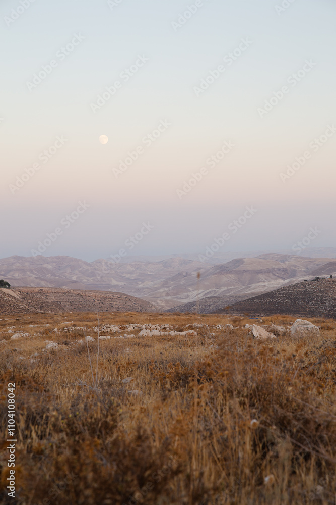 Fototapeta premium Sunset in the mountains