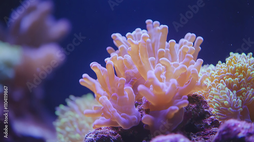 coral reef under water