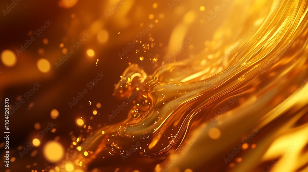 Abstract 3D elements with fluid shapes and dynamic lighting effects Abstract 3D elements with fluid shapes and dynamic lighting effects
