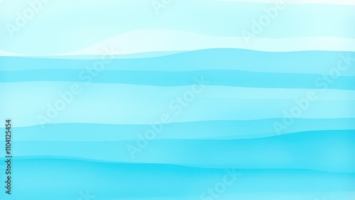 Modern aquamarine watercolor design with striping effect, design, watercolor