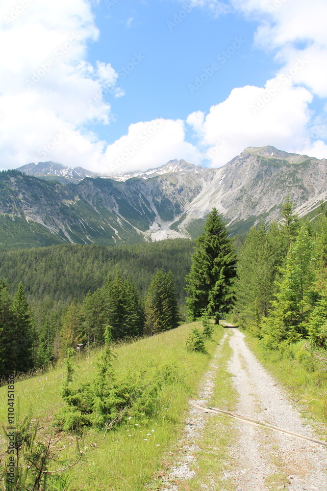 Lechtal Alps and Cycling Route - Cycling the transalpine route Via Claudia Augusta Lechtal Alps and Cycling Route - Cycling the transalpine route Via Claudia Augusta