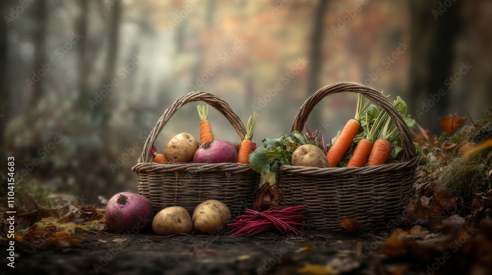 Thanksgiving decor at the farmhouse, full of freshly harvested carrots, beets, and potatoes from the garden in time for Thanksgiving Thanksgiving decor at the farmhouse, full of freshly harvested carrots, beets, and potatoes from the garden in time for Thanksgiving