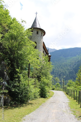 Castle Fernsteinsee - Cycling the transalpine route Via Claudia Augusta photo