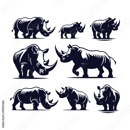 Animal Silhouettes Vector Collection photo