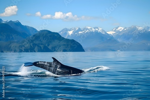 Alaska whale watching