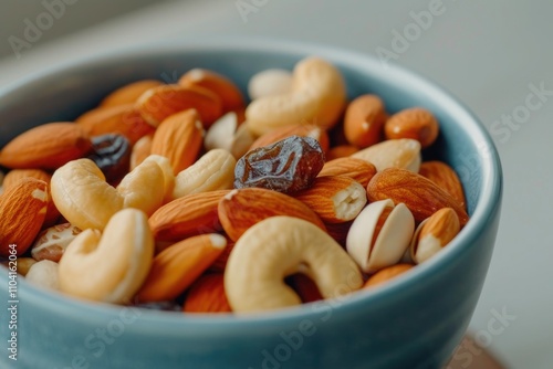 Colorful and Healthy Mixed Nuts with Dried Fruits