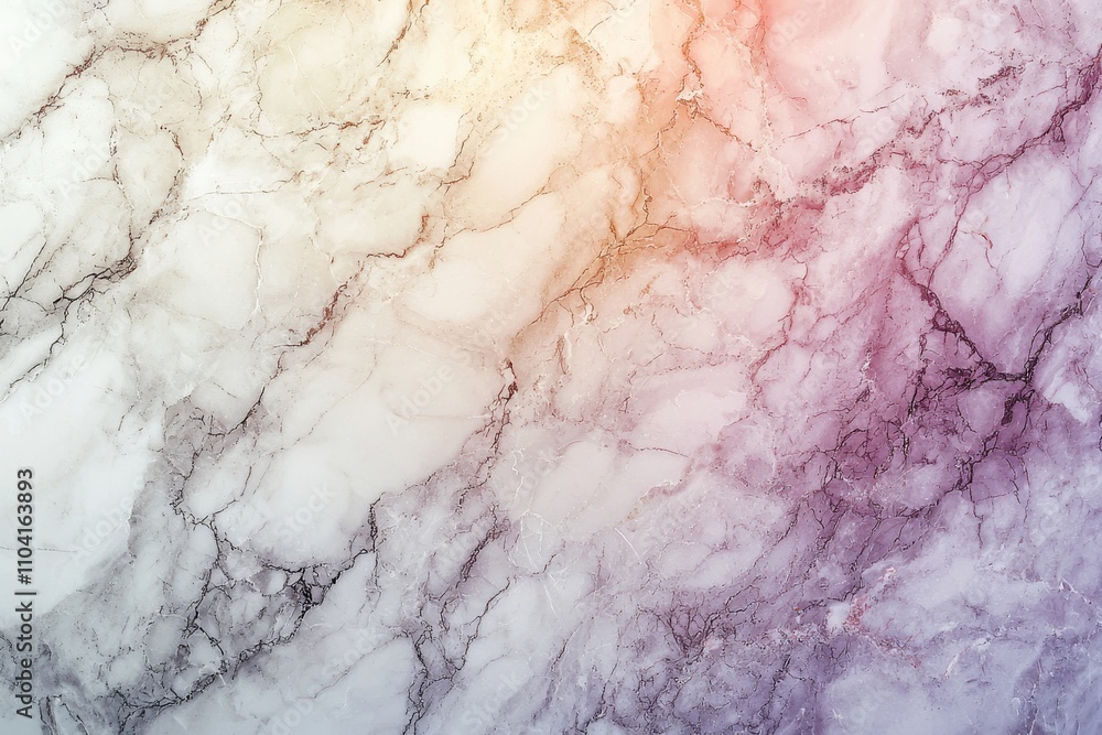 Fototapeta premium Elegant Marble Texture with Pink Veins