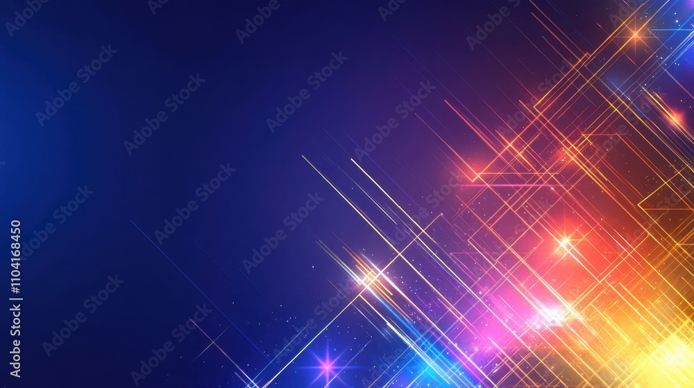 Modern Dark Chevron with Luminous Cyan Lines Modern Dark Chevron with Luminous Cyan Lines