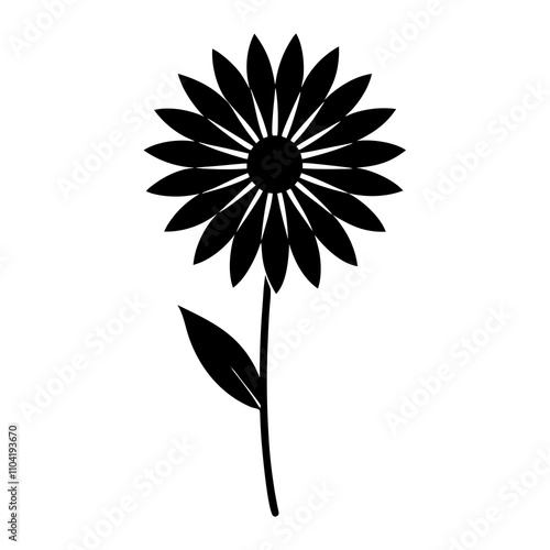 aster flower vector