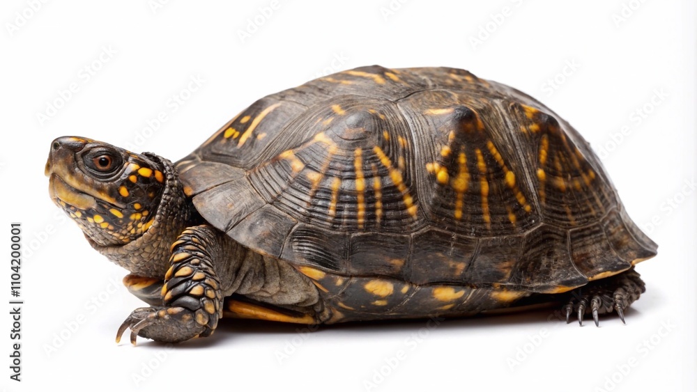 Obraz premium turtle isolated on white background