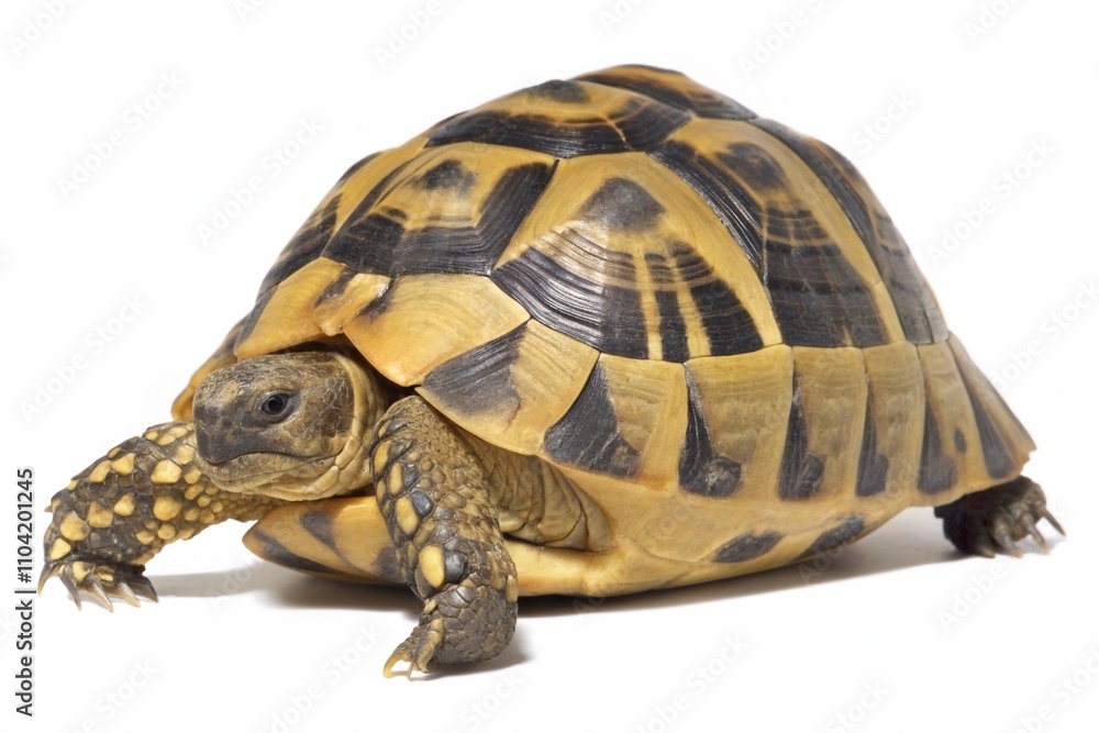 Fototapeta premium turtle isolated on white background