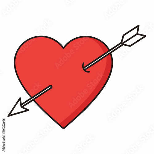 heart and arrow