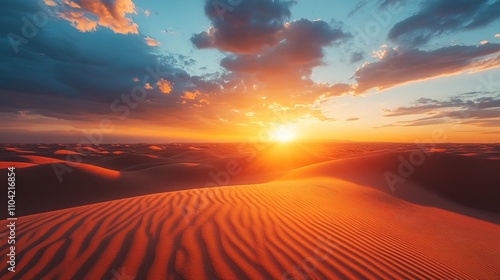 Sunlight desert landscape background