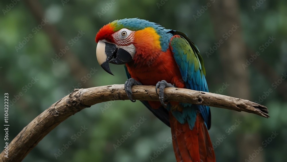 Obraz premium Ara Giacinto (Jacinto macaw).