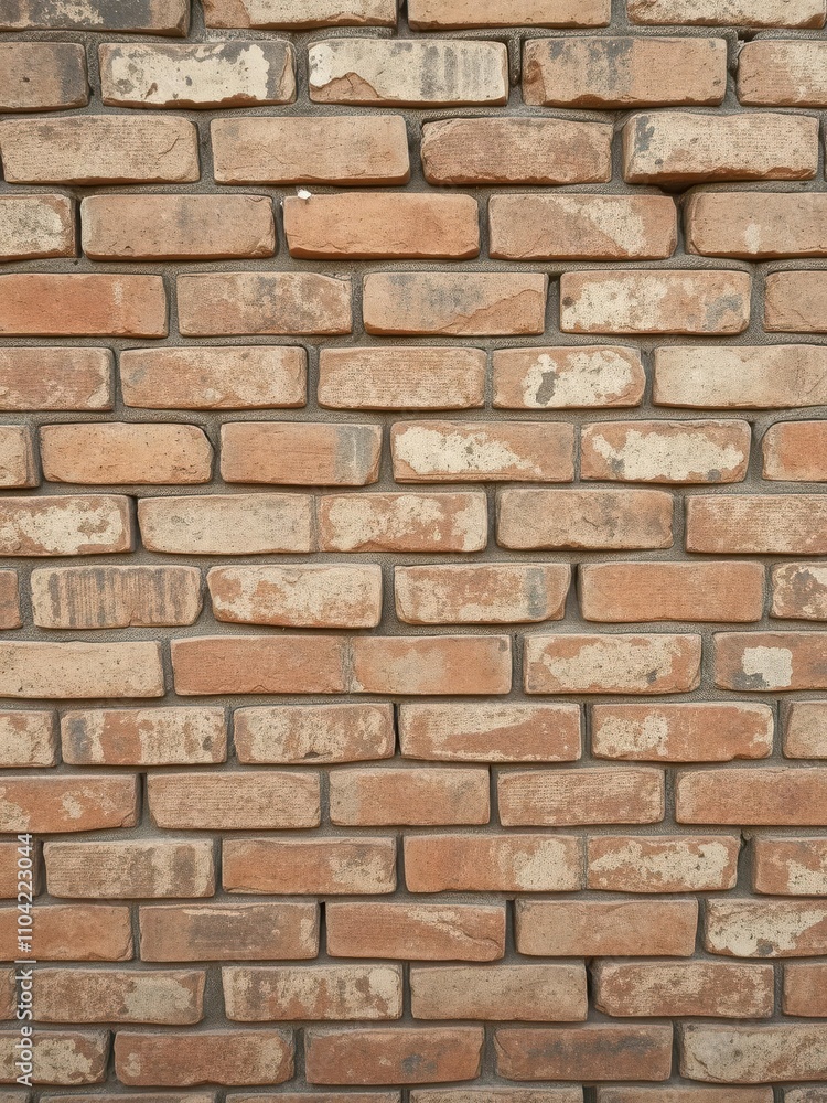 Old weathered brick wall with a rustic texture, perfect for background or design element, background, textured Old weathered brick wall with a rustic texture, perfect for background or design element, background, textured