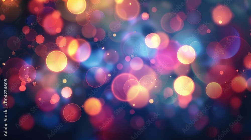 Blurry neon lights on dark abstract backdrop. Blurry neon lights on dark abstract backdrop.
