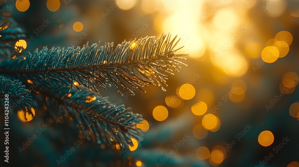 A majestic pine tree stands tall against a glowing sun, casting warm light and creating a magical Christmas atmosphere filled with hope and joy. A majestic pine tree stands tall against a glowing sun, casting warm light and creating a magical Christmas atmosphere filled with hope and joy.