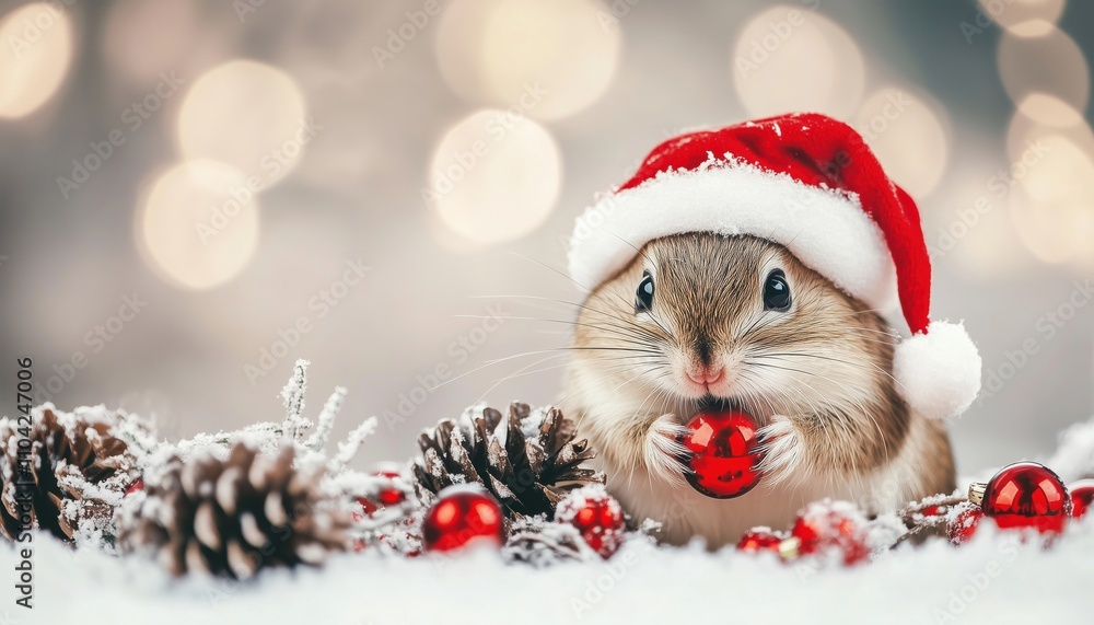 Adorable And Hilarious Animals Dressed In Festive Christmas Decorations. A Whimsical And Charming Display Of Holiday Spirit On Cute Creatures. Adorable And Hilarious Animals Dressed In Festive Christmas Decorations. A Whimsical And Charming Display Of Holiday Spirit On Cute Creatures.