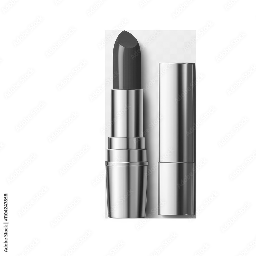 Realistic_red_lipstick_with_a_gold_case Realistic_red_lipstick_with_a_gold_case