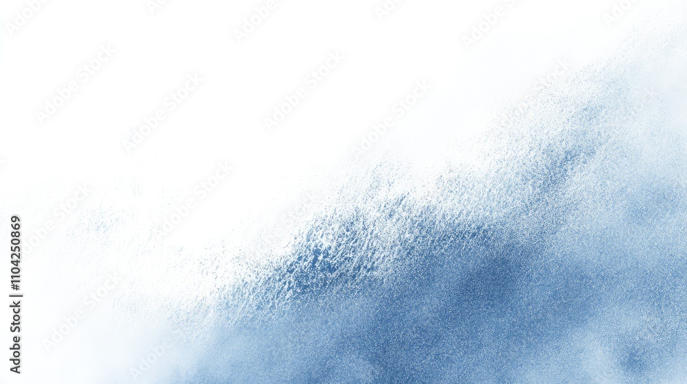 Soft hues blend seamlessly as gentle strokes of blue and white create an ethereal atmosphere, evoking a sense of calm and peaceful beginnings in nature Soft hues blend seamlessly as gentle strokes of blue and white create an ethereal atmosphere, evoking a sense of calm and peaceful beginnings in nature
