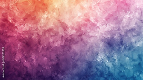 A vibrant abstract background blending warm and cool colors.