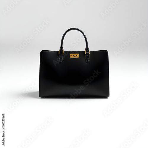 luxury lady handbag on minimal background