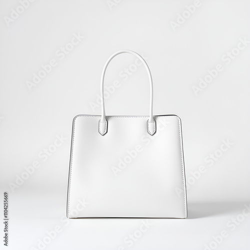 luxury lady handbag on minimal background