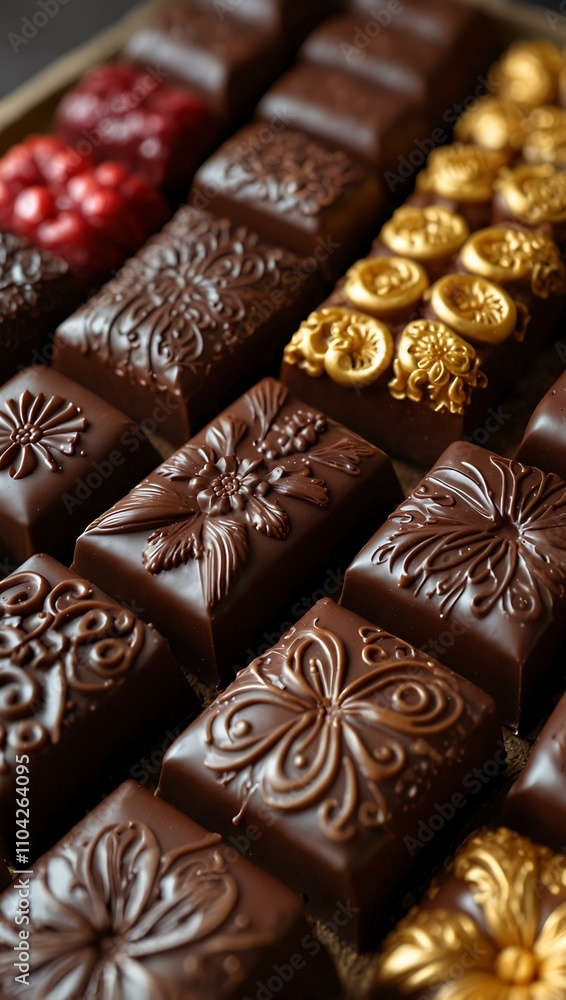 Beautiful handmade chocolate. Beautiful handmade chocolate.