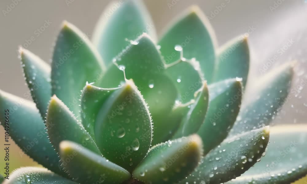 close-up of a person misting a succulent's leaves with a spray bottle, soft light filling the frame, perfect for indoor gardening during winter months for plant care and growth.
close-up of a person misting a succulent's leaves with a spray bottle, soft light filling the frame, perfect for indoor gardening during winter months for plant care and growth.