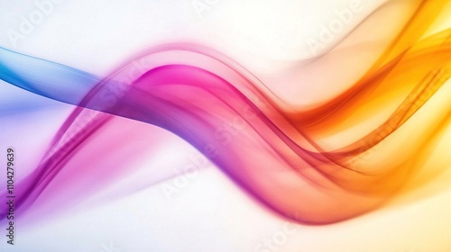 Wallpaper Mural Abstract design of swirling colorful smoke-like shapes. Torontodigital.ca