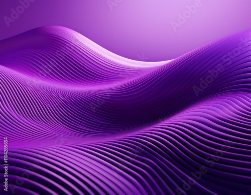 3d render wavy line gradient color ful modern futuristic abstract purple background design shape geometry creative elegance art banner wallpaper platform minimalism