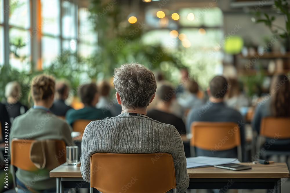 Obraz premium Expert-led forum on the future of innovation and technology