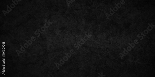 Dark Black texture chalk board and black board background. stone concrete texture grunge backdrop background anthracite panorama. Panorama dark grey black slate background or texture.
