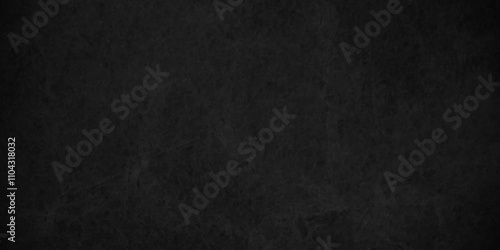 Abstract Dark Black texture chalk board and black board background. stone concrete texture grunge backdrop background anthracite panorama. Panorama dark grey black slate background or texture.