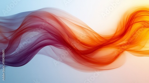 Abstract Flowing Colors: A Stunning Visual Representation of Dynamic Motion and Color Blending. A Breathtaking Abstract Art Design for Backgrounds, Posters, or Digital Art Projects.