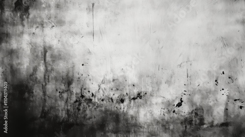 OLD GRUNGE NEWS BACKGROUND, BLACK AND WHITE GRUNGY PAPER TEXTURE, VINTAGE NEWSPRINT DESIGN, SCRATCHED POSTER TEMPLATE, DARK RETRO PAPERS BACKDROP