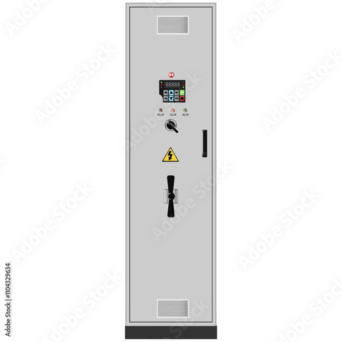 Control Panel. Production control panel and control of computer devices. Touchpad. Vector graphics