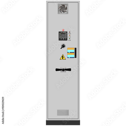Control Panel. Production control panel and control of computer devices. Touchpad. Vector graphics
