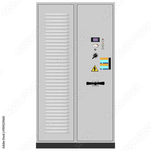 Control Panel. Production control panel and control of computer devices. Touchpad. Vector graphics