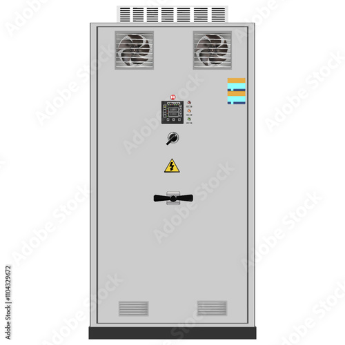 Control Panel. Production control panel and control of computer devices. Touchpad. Vector graphics